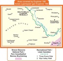 Wandelkaart - Topografische kaart 188 Explorer  Builth Wells, Llanfair-ym-Muallt  | Ordnance Survey
