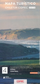 Wegenkaart - landkaart 4 Mapa turistico Zona Central  - Santiago - Valparaiso | Compass Chile