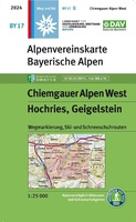 Chiemgauer Alpen West weg+ski Hochries, Geigelstein