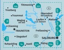 Wandelkaart 16 Traunstein - Waginger See | Kompass