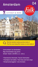 Stadsplattegrond 04 Citymap & more Centrum Amsterdam | Falk