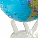Wereldbol Mova 45 Blue Political, blauw - politiek - zelfdraaiend | MOVA globe 