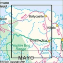 Topografische kaart - Wandelkaart 23 Discovery Mayo | Ordnance Survey Ireland