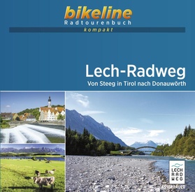 Fietsgids Bikeline Radtourenbuch kompakt Lech-Radweg | Esterbauer