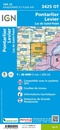 Wandelkaart - Topografische kaart 3425OT Pontarlier | IGN - Institut Géographique National