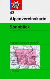 Wandelkaart 42 Alpenvereinskarte Sonnblick | Alpenverein
