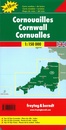Wegenkaart - landkaart Cornwall | Freytag & Berndt