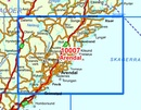 Wandelkaart - Topografische kaart 10007 Norge Serien Arendal | Nordeca