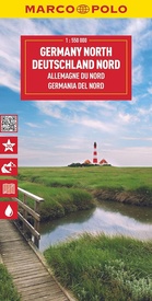 Wegenkaart - landkaart Marco Polo DE Deutschland Nord - Duitsland Noord | MairDumont