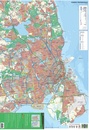Fietskaart Cykelkort Danmark og København Denmark and Greater Copenhagen Bicycle Map | Scanmaps