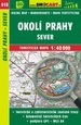 Wandelkaart 418 Okolí Prahy sever - omgeving Praag noord | Shocart