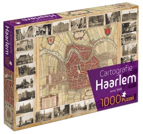 Legpuzzel Cartografie Haarlem | Tucker's Fun Factory