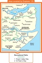 Wandelkaart - Topografische kaart 176 Explorer  Blackwater Estuary  | Ordnance Survey