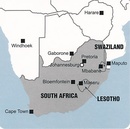 Wegenkaart - landkaart Zuid-Afrika - South Africa, Lesotho & Swaziland | MapStudio