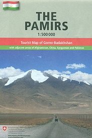 Wegenkaart - landkaart GM Tajikistan The Pamirs | Gecko Maps
