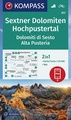 Wandelkaart 657 Sextner Dolomiten - Hochpustertal | Kompass