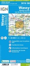 Wandelkaart - Topografische kaart 3016SB Wassy, Montier-en-Der, Lac du Der-Chantecoq | IGN - Institut Géographique National