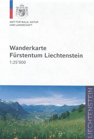 Wandelkaart - Topografische kaart Fürstentum Liechtenstein | Swisstopo