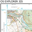 Wandelkaart - Topografische kaart 325 OS Explorer Map Morpeth, Blyth | Ordnance Survey