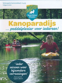 Waterkaart Kanoroutekaart Kanoparadijs Weerribben - Wieden | WeerribbenWieden