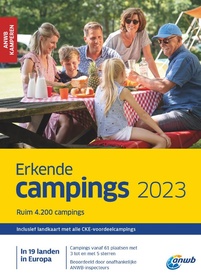 Campinggids Erkende campings 2023 Europa met voordeelkaart | ANWB Media