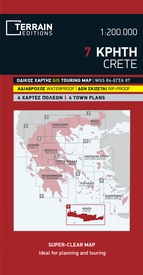 Wegenkaart - landkaart - Fietskaart 7 Crete - Kreta | Terrain maps