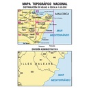 Topografische kaart 700 MT50 Manacor (Mallorca) | CNIG - Instituto Geográfico Nacional1