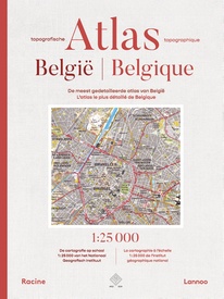 Topografische kaart - Atlas Topografische Atlas van België/Atlas Topographique de Belgique | Lannoo