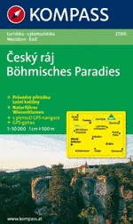 Wandelkaart 2086 Böhmisches Paradies - Ceský ráj | Kompass