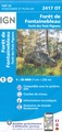Wandelkaart - Topografische kaart 2417OT Forêt de Fontainebleau | IGN - Institut Géographique National