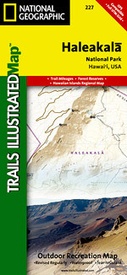 Wandelkaart 227 Haleakala National Park | National Geographic