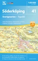 Wandelkaart - Topografische kaart 41 Sverigeserien Söderköping | Norstedts