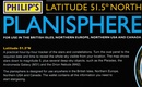 Sterrenkaart - Planisfeer Planisphere (Latitude 51. 5 North)  | Philip's Maps