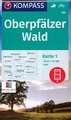 Wandelkaart 186 Oberpfälzer Wald | Kompass