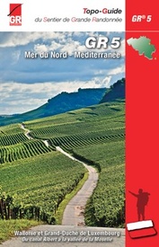 Wandelgids 5 Mer du Nord-Méditerranée GR5 Maastricht-Spa-Diekirch | SGR