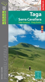 Wandelkaart 43 Taga - Serra Cavallera | Editorial Alpina