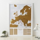 Scratch Map Europe travel edition | 30 x. 42 cm | Maps International