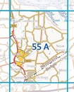 Topografische kaart - Wandelkaart 55A Hulst | Kadaster