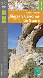 Wandelkaart 11 Sierra y Cañones de Guara, Canyons National Park | Editorial Alpina
