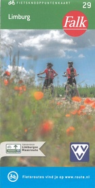 Fietskaart 29 Fietsknooppuntenkaart Limburg | Falk