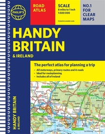 Wegenatlas Handy Road Atlas Britain A5-Formaat | Philip's Maps