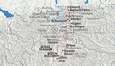 Wandelkaart Alpenüberquerung, vom Tegernsee nach Sterzing | Kompass
