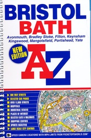 Stadsplattegrond - Wegenatlas Bristol - Bath | A-Z Map Company