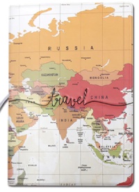 Travel Gadget Paspoorthoes Travel met wereldkaart | APP