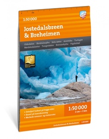 Wandelkaart Turkart Jostedalsbreen - Breheimen | Calazo