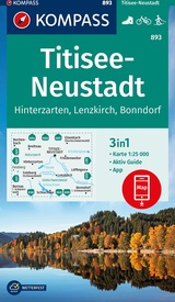 Wandelkaart 893 Titisee - Neustadt | Kompass