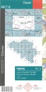 Topografische kaart - Wandelkaart 48/7-8 Topo25 Clavier | NGI - Nationaal Geografisch Instituut