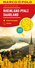 Wegenkaart - landkaart Rheinland-Pfalz, Saarland | Marco Polo