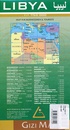 Wegenkaart - landkaart Lybië - Libya | Gizi Map
