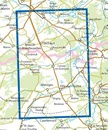 Wandelkaart - Topografische kaart 3012O SB - Serie Bleue Monthois | IGN - Institut Géographique National